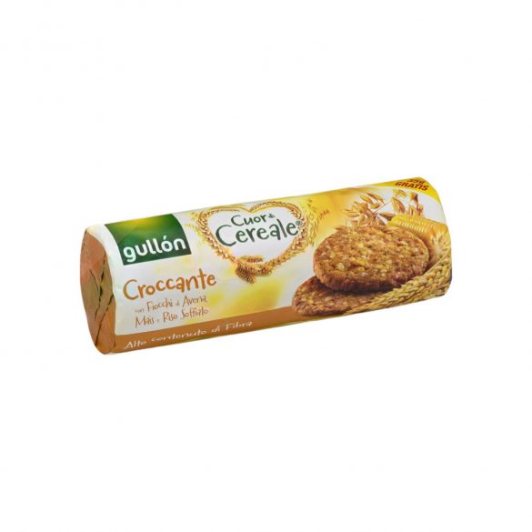 Gullon gabonakeksz puffasztott rizs croccante 265g