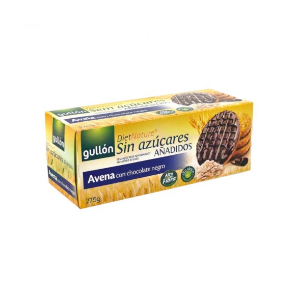 Gullon 270-275g digestive korpás keksz étcsokoládés