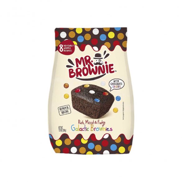 Mr. Brownie tejcsokoládés drazsés brownies 200g