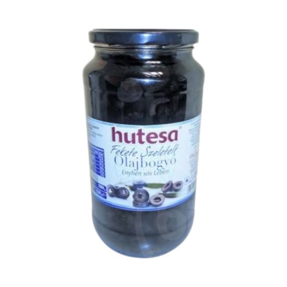 Hutesa fekete szeletelt olajbogyó 935 ml