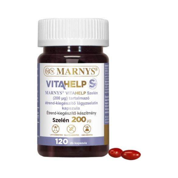 Marnys vitahelp szelén 200mg lágyzselatin mini kapszula 120 db