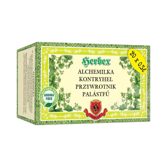 Herbex palástfű tea 20x3g 60g