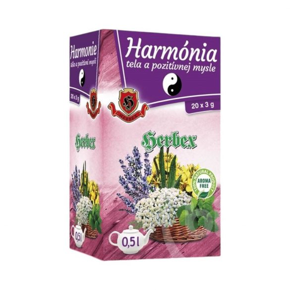 Herbex harmónia tea 20x3g 60g