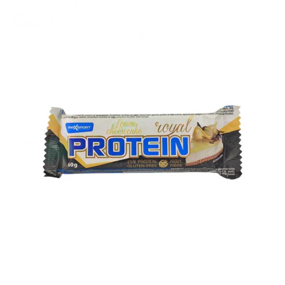 Max sport royal protein szelet citrom-sajttorta gluténmentes 60g