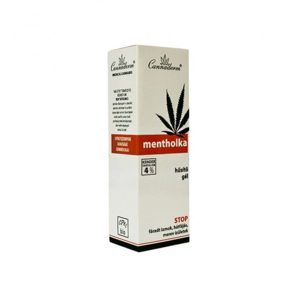 Cannaderm mentholka hűsítő gél 200ml