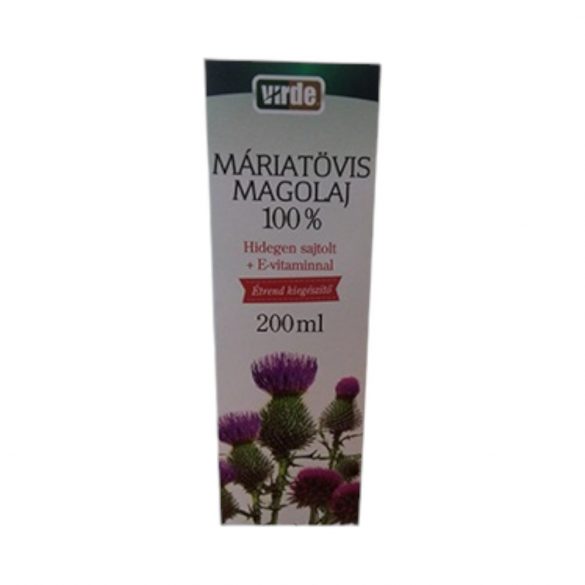 Virde máriatövis magolaj e-vitaminnal 100% 200 ml