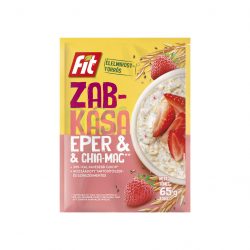 Fit reggeli zabkása chia maggal és eperrel 65g