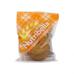   Nutribella teljes kiőrlésű keksz sárgabarack-alma öntettel 50g