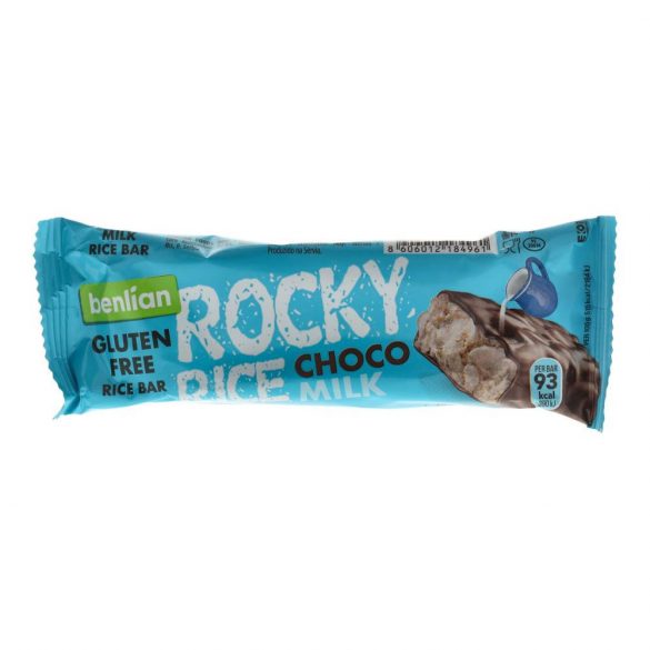 Rocky rice puffasztott rizsszelet tejes 18g