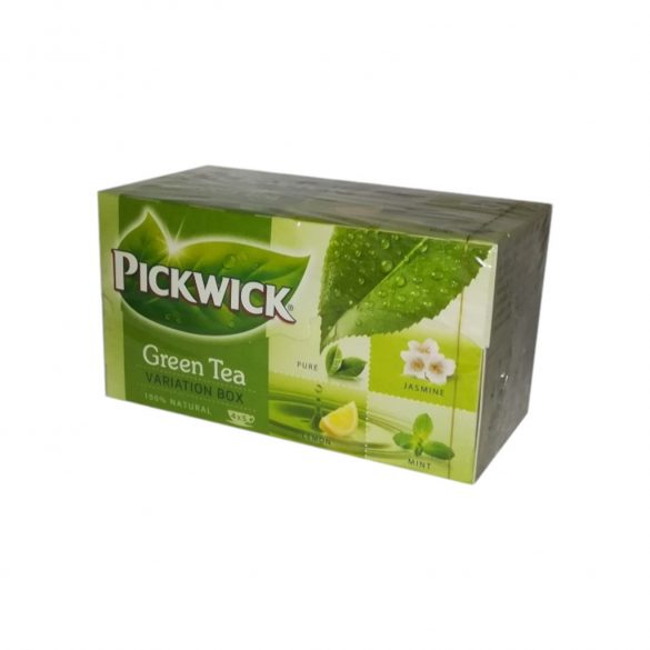 Pickwick green tea variation jázmin, citrom, menta, earl grey 40g