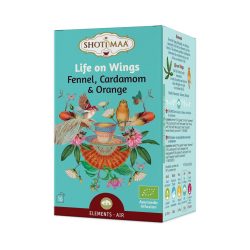   Shoti maa bio life on wings édeskömény, kardamom és narancs tea 16x2g 32g