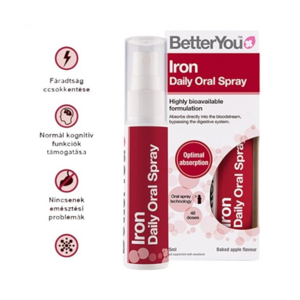 Better you iron vas szájspray 25 ml