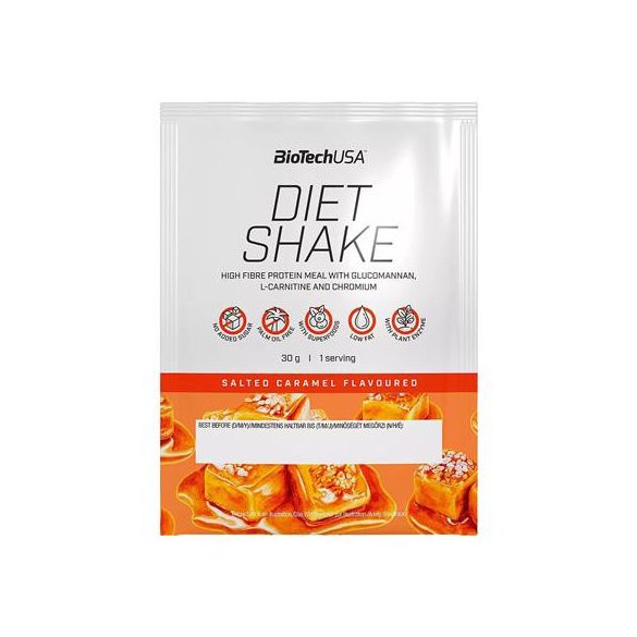 Étrend-kiegészítő italpor, 30g, BIOTECH USA "Diet Shake", sós karamell